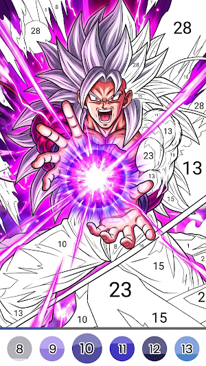 Anime Coloring Color Fan Game Screenshot 1