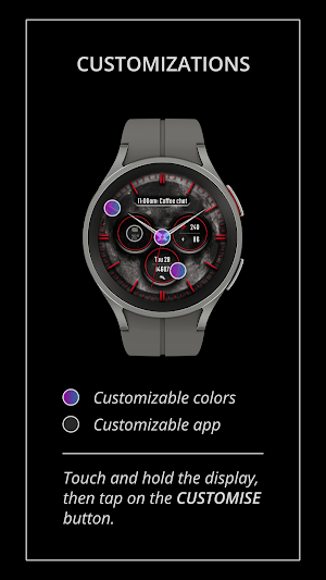 DADAM69 Analog Watch Face Screenshot 2
