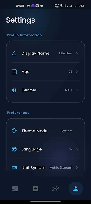 BMI Calculator Screenshot 3