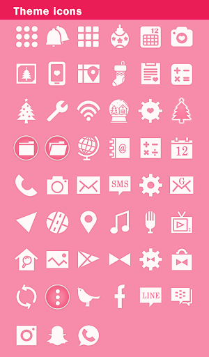Pink Christmas Tree +HOME Screenshot 3
