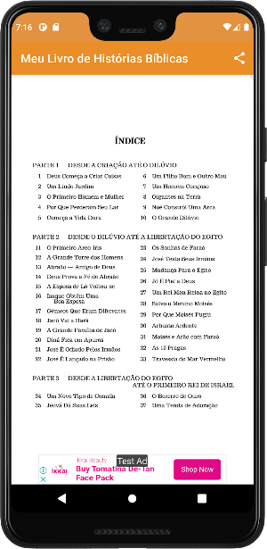 Meu Livro de Histórias Bíblica Screenshot 1