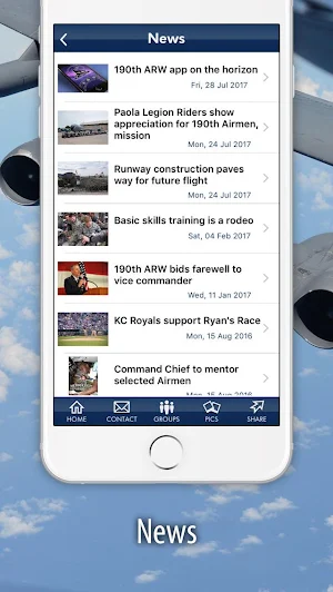 190th Air Refueling Wing Screenshot 2