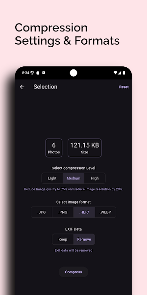 Squeezel: Image Compressor Pro Screenshot 2