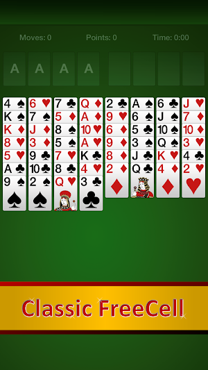FreeCell Solitaire Screenshot 0