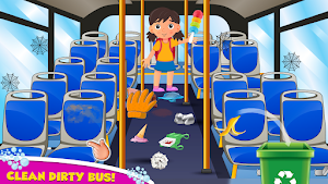 School Bus Auto Wash Workshop Screenshot 3