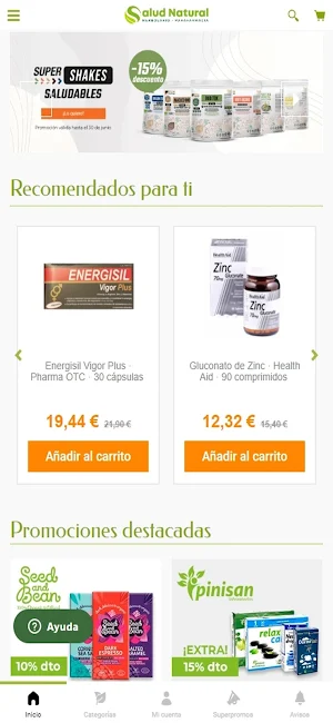 Herbolario Salud Natural Screenshot 0