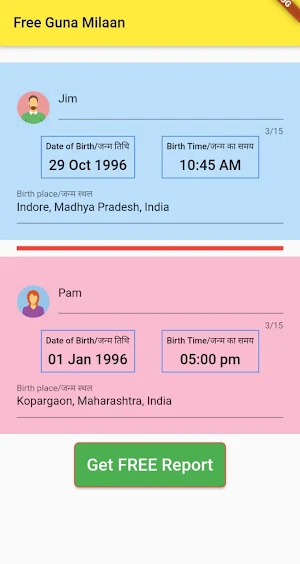 Free Kundali Milan Screenshot 3