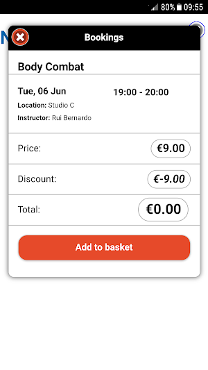Kingfisher Fitness Club Screenshot 3