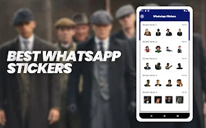 Peaky Blinders Stickers For WA Screenshot 1