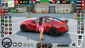 US Car Driving Sim 3D Offline Screenshot 0