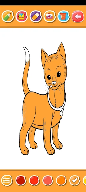 Cat Coloring Book Screenshot 3