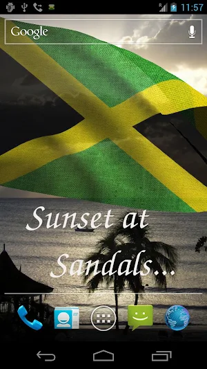Jamaica Flag Live Wallpaper screenshot 5