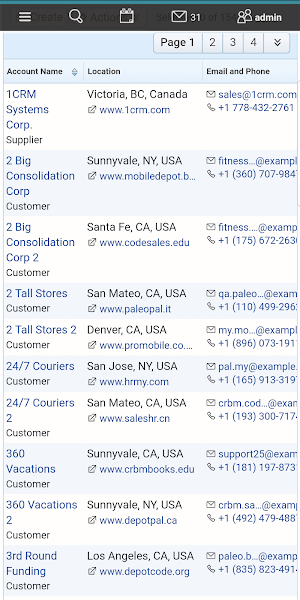 1CRM Mobile Screenshot 2