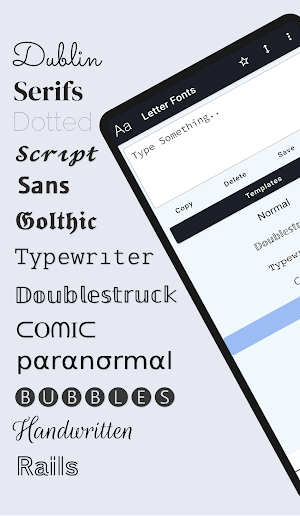 Letter Fonts : Fonts, Symbols & Stylish Text Screenshot 0