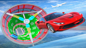 Mega Ramp Car Stunts Game 3D Screenshot 2