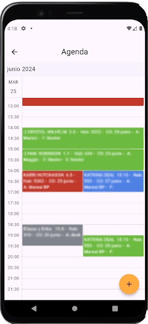 Outdoors Agenda Screenshot 2