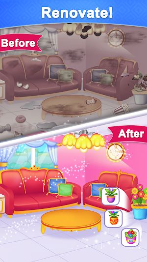 Dirty Home Cleaning Fix & Flip Screenshot 1