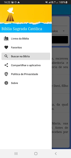 Bíblia Sagrada Católica Screenshot 1