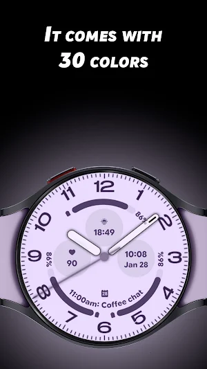 Ultra Analog 2 - Watch face Screenshot 1