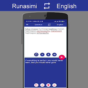 Quechua English Translator Screenshot 2