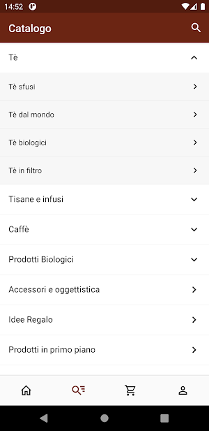 The & Caffè Store Screenshot 1