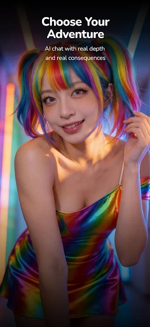 AI Girlfriend Chat - JustMet Screenshot 3
