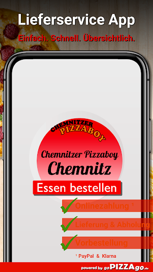 Chemnitzer Pizzaboy App Screenshot 0