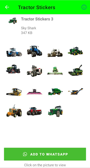 Tractor Stickers Screenshot 3