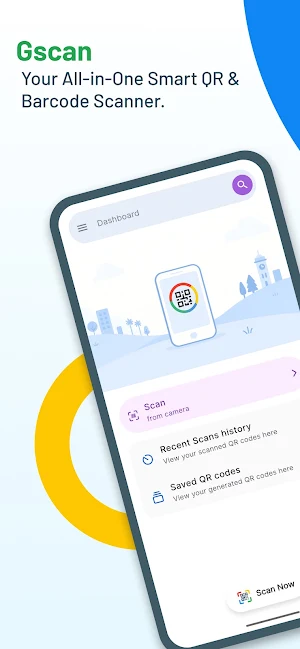 Gscan : QR Code Scanner Screenshot 0