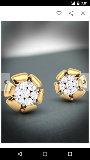 Gold Earring Designs Screenshot 1