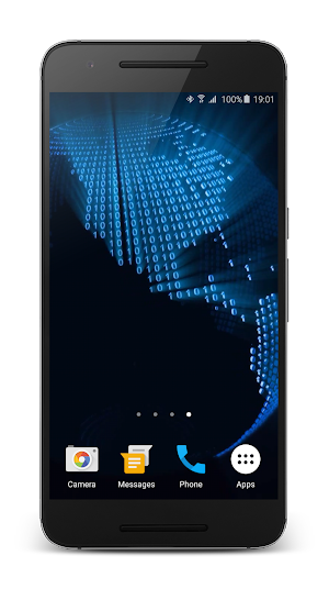 Binary Code Video Wallpaper Screenshot 2