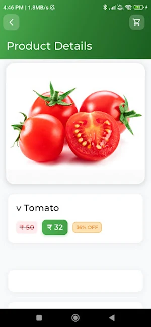 Grocery App Screenshot 2