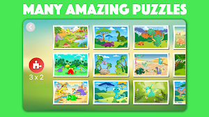 Jigsaw Puzzles for kids - Dinosaurs🦖 Screenshot 1