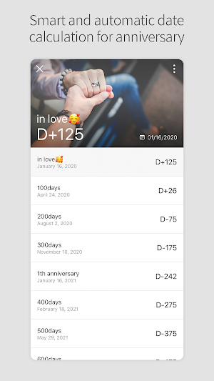 DAILY DAY - D-Day Schedule Widget Screenshot 1
