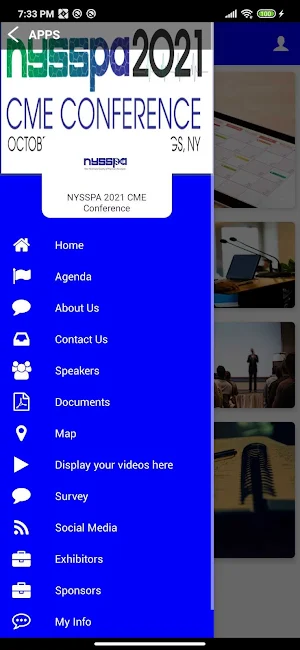 NYSSPA 2021 CME Conference Screenshot 3