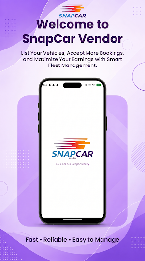 Snapcar Vendor - Rent & Earn Screenshot 0