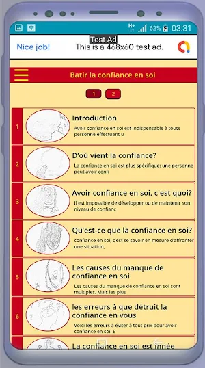 Bâtir La Confiance en Soi Screenshot 0