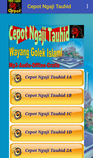 Wayang Cepot Ngaji Tauhid Screenshot 2