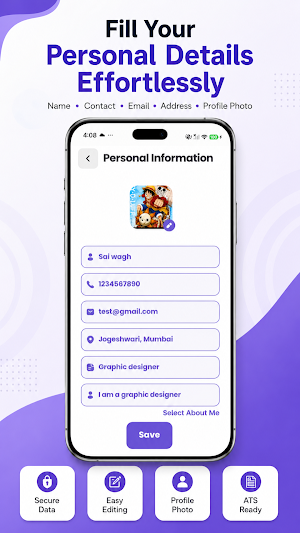Resume Builder App, CV Maker Screenshot 3
