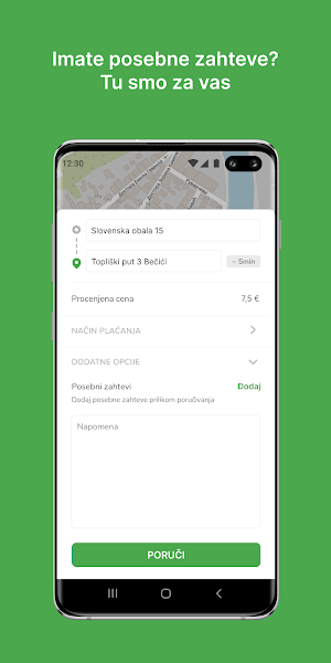 OK Palma Taxi Budva Screenshot 1