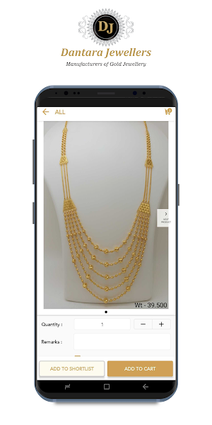 Dantara Jewellers Screenshot 2