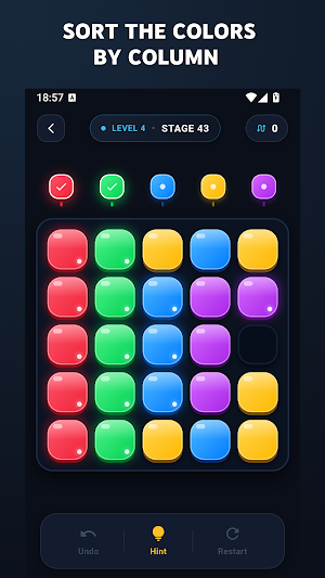 Color Slide: Color Puzzle Screenshot 0