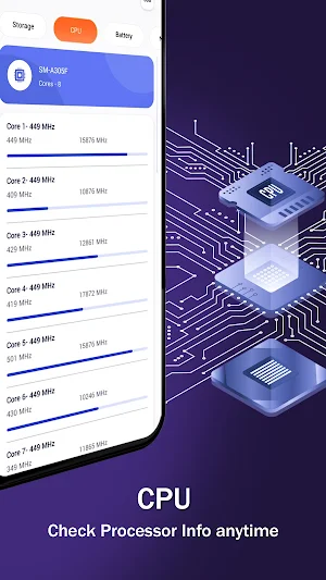 Device & Sensor Info: CPU, RAM Screenshot 3