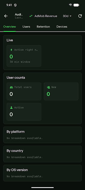 SmartLINK: App Growth Console Screenshot 2