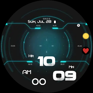 Future GUI Animated Watch Face Screenshot 3