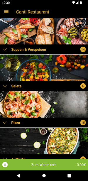 Canti Restaurant Screenshot 1