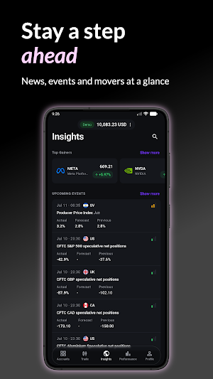 Zenexo: Forex & CFD Trading Screenshot 3