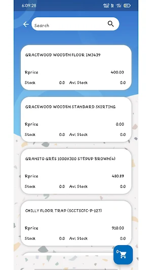 Encore Salesman App Screenshot 2