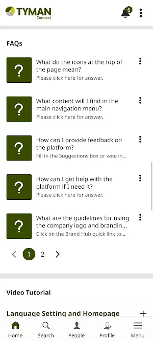 Tyman Connect Screenshot 1