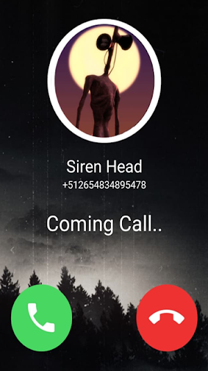 Siren Head Video Call & Chat Simulator Prank Screenshot 2
